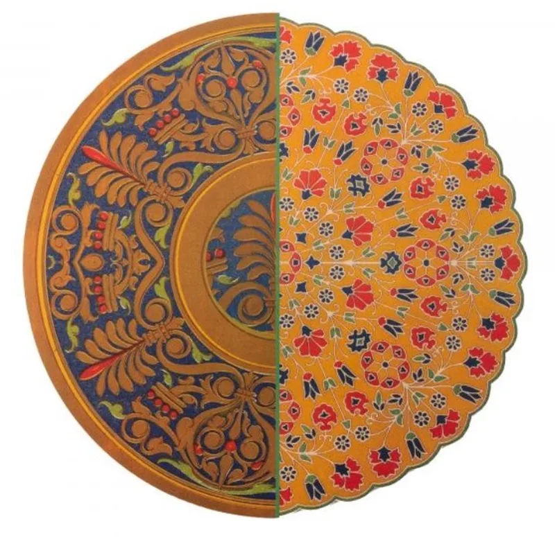 Hybrid Placemat Bairat fra Seletti i Multi – produktbillede
