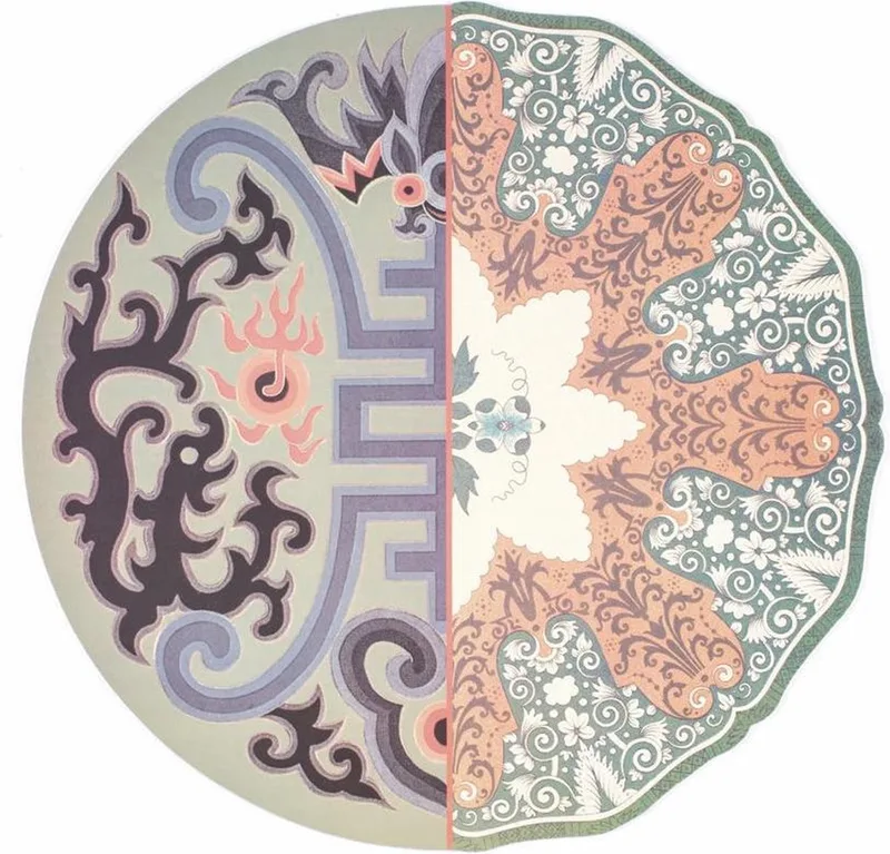 Hybrid- Placemat- Marozia fra Seletti i Multicolor – produktbillede