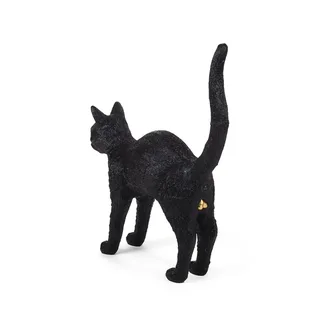 Jobby The Cat Tafellamp Zwart de Seletti – photo du produit 2 sur 5