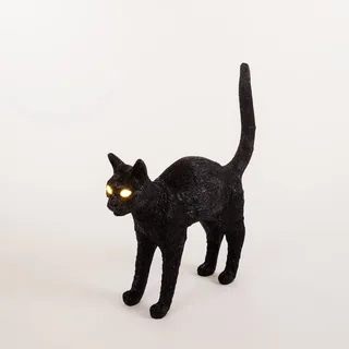 Jobby The Cat Tafellamp Zwart de Seletti – photo du produit 4 sur 5