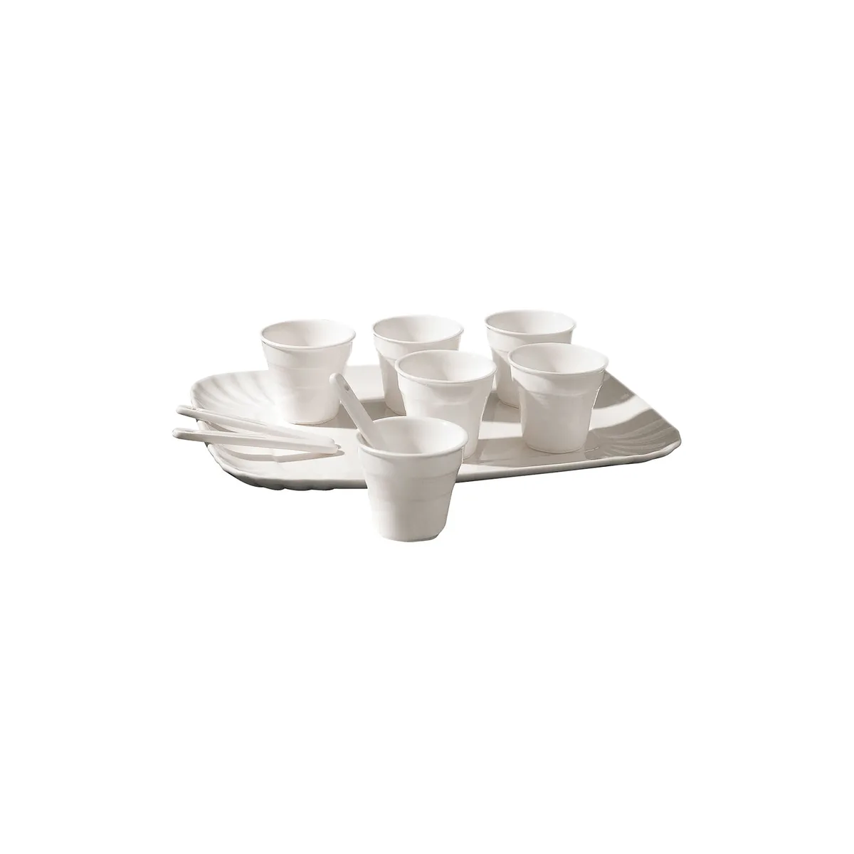 Kaffeservice Estetico quotidiano - Weiß - Porzellan - Designer Alessandro Zambelli de Seletti – photo du produit