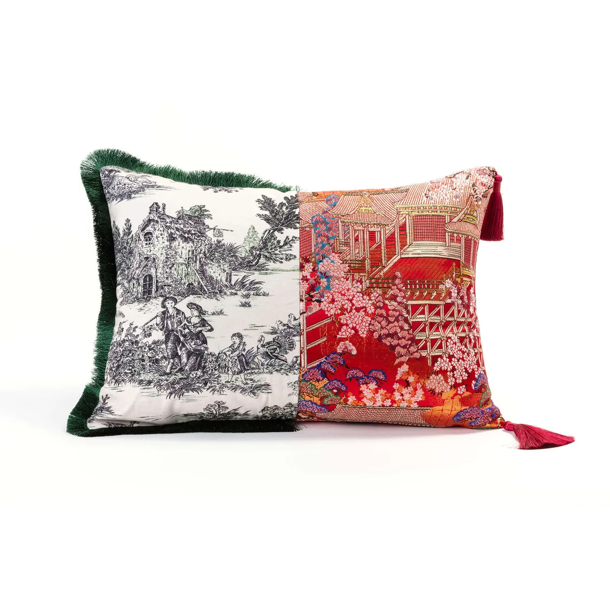 Kissen Hybrid - Rot - Daunen - Designer Studio CTRLZAK von Seletti – Produktfoto