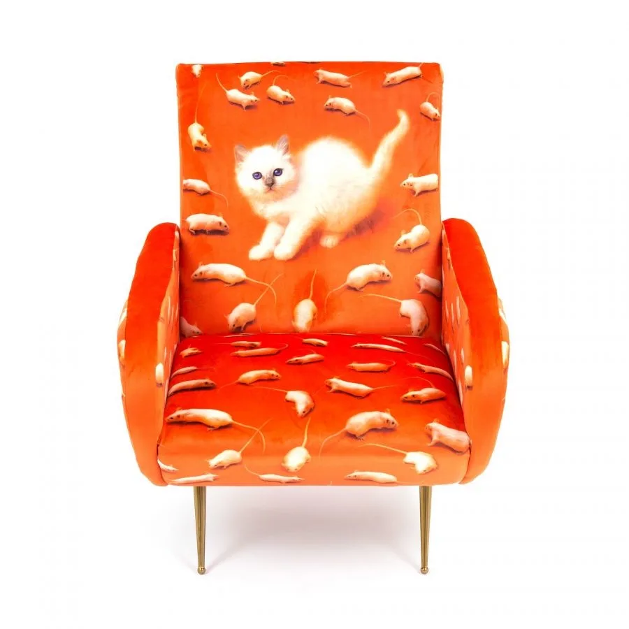 Kitten armstoel - 16087 de Seletti – photo du produit