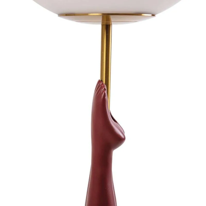 Lady Diver Tafellamp Yellow - Seletti - Woonkamer - Metaal by Seletti – product photo