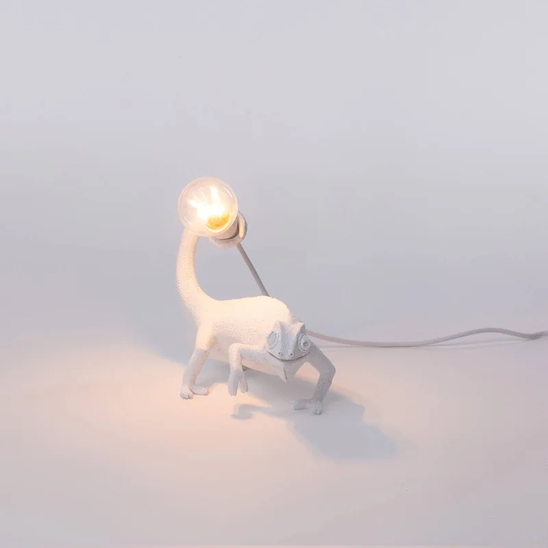 LED-decoratieve lamp Chameleon Lamp Stil, USB by Seletti in White – product photo 2 of 5
