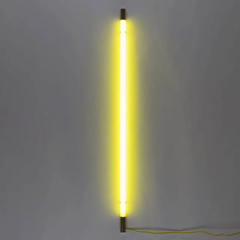 LED wandlamp Linea goud, geel by Seletti in Geel, goud – product photo