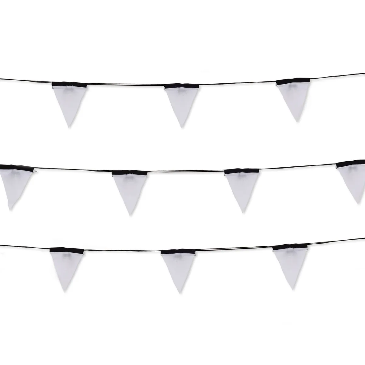 Lichtgirlande im Freien Sagra - Schwarz - Polyester-Gewebe - Designer Gio Tirotto by Seletti – product photo
