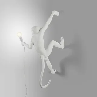Monkey Hanging Wandlamp Right Wit de Seletti – photo du produit 5 sur 5