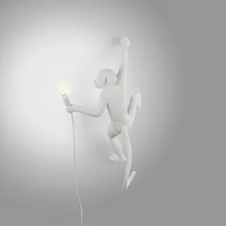 Monkey Hanging Wandlamp Right Wit de Seletti – photo du produit 4 sur 5