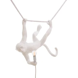 Monkey Swing Hanglamp Wit de Seletti – photo du produit 2 sur 5