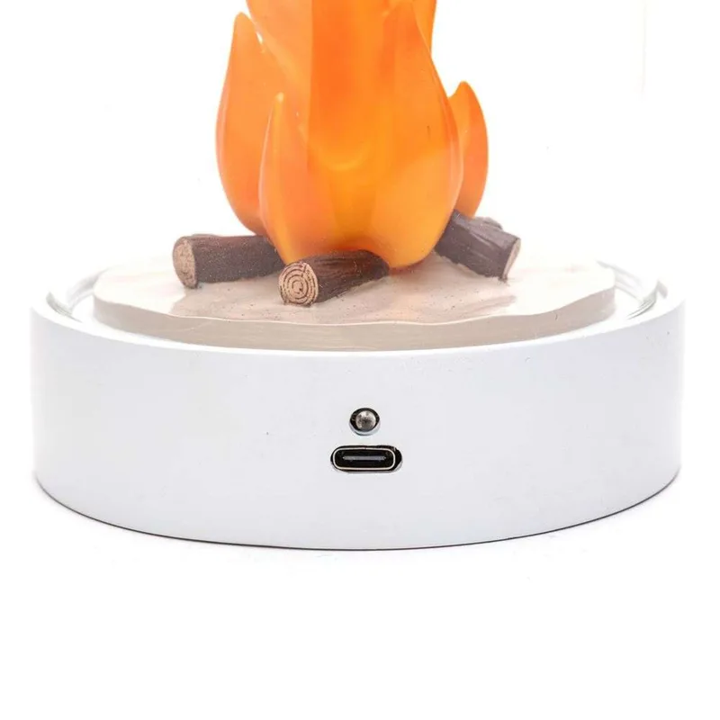 My Little Bonfire tafellamp - SELETTI - Woonkamer - Glas de Seletti – photo du produit