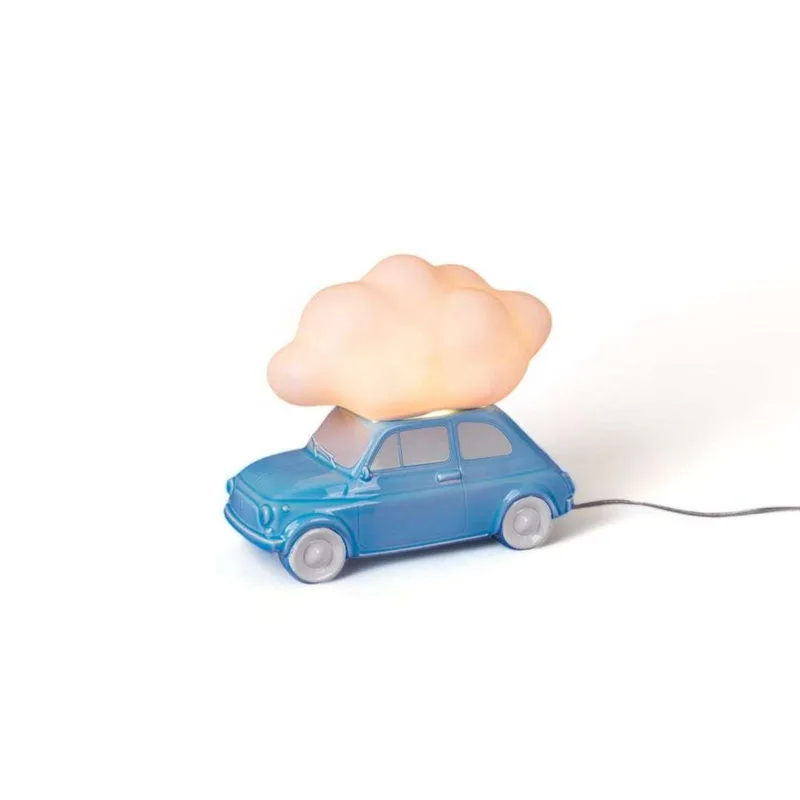 Nuvola Tafellamp Porcelain/Blauw - Seletti - Woonkamer - Keramiek by Seletti – product photo