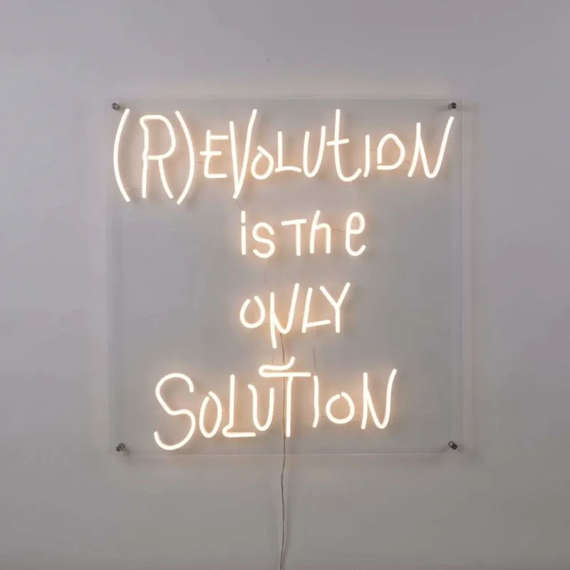 (R)evolution LED Wandlamp - Seletti - Woonkamer - Kunststof de Seletti – photo du produit