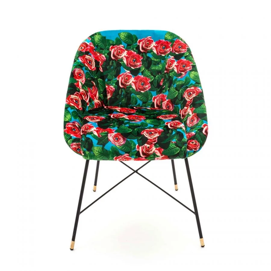 Roses padded stoel - 16040 van Seletti – productfoto