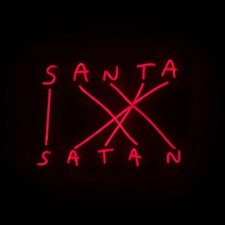 Santa-Satan LED-Sign by Seletti – product photo 5 of 5