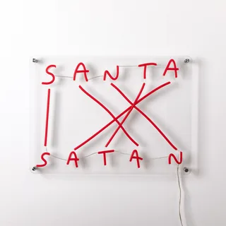 Santa-Satan LED-Sign by Seletti – product photo 1 of 5