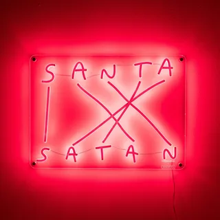 Santa-Satan LED-Sign by Seletti – product photo 2 of 5