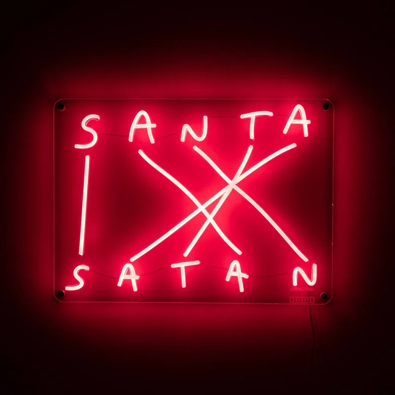 Santa-Satan LED-Sign by Seletti – product photo 4 of 5