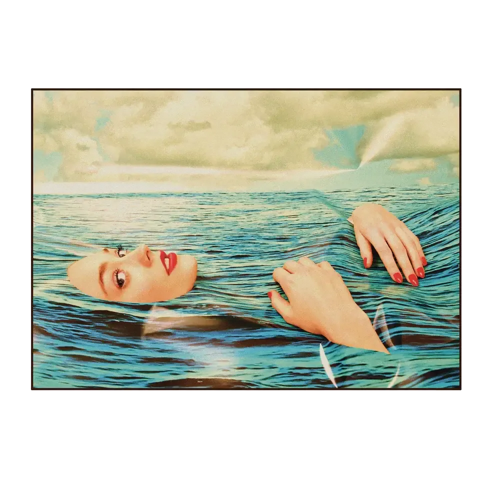 Sea girl rechthoekig vloerkleed van Seletti – productfoto