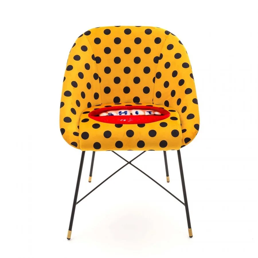 Shit padded stoel - 16037 de Seletti – photo du produit