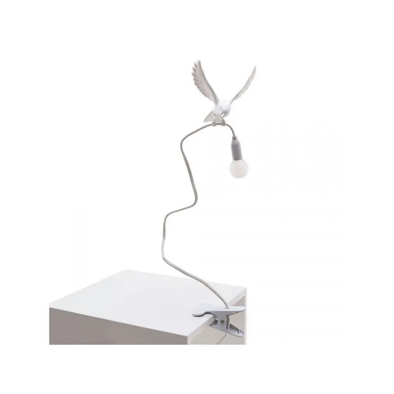 Sparrow Landing Klemlamp White - Seletti - Woonkamer - Kunststof by Seletti – product photo