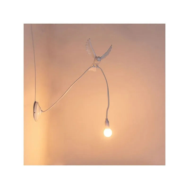 Sparrow Landing Wandlamp White - Seletti - Woonkamer - Kunststof by Seletti – product photo