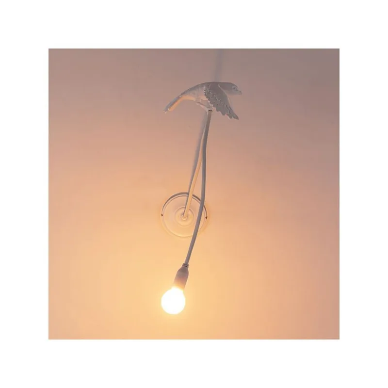 Sparrow Taking Off Wandlamp White - Seletti - Woonkamer - Kunststof by Seletti – product photo