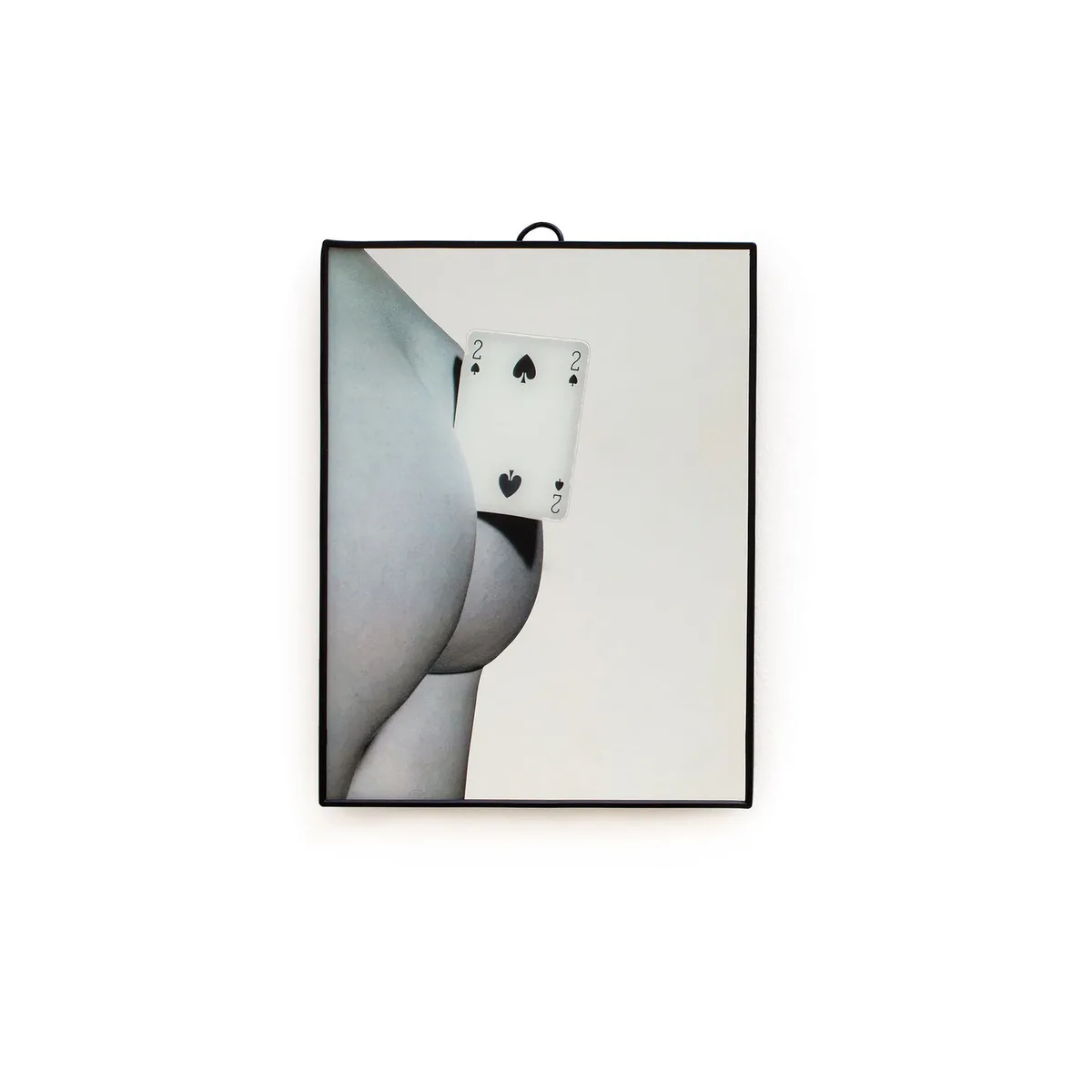 Stellspiegel Toilet Paper - Bunt - Glass mit Siebdruck - Designer Pierpaolo Ferrari de Seletti – photo du produit