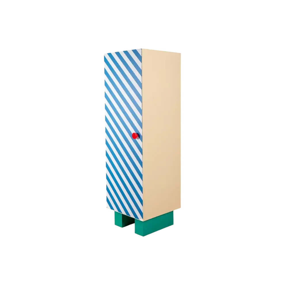 Supercloset blue stripes kledingkast by Seletti – product photo