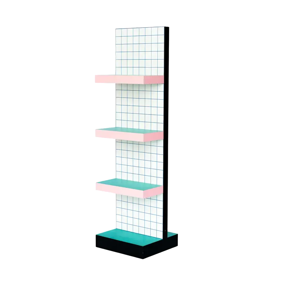 Supershelf blue grid kast by Seletti – product photo