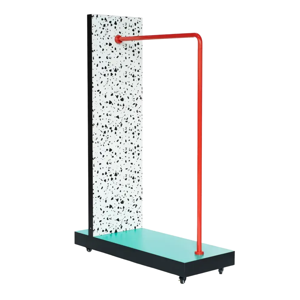 Supertender terrazzo kledingrek/spiegel by Seletti – product photo