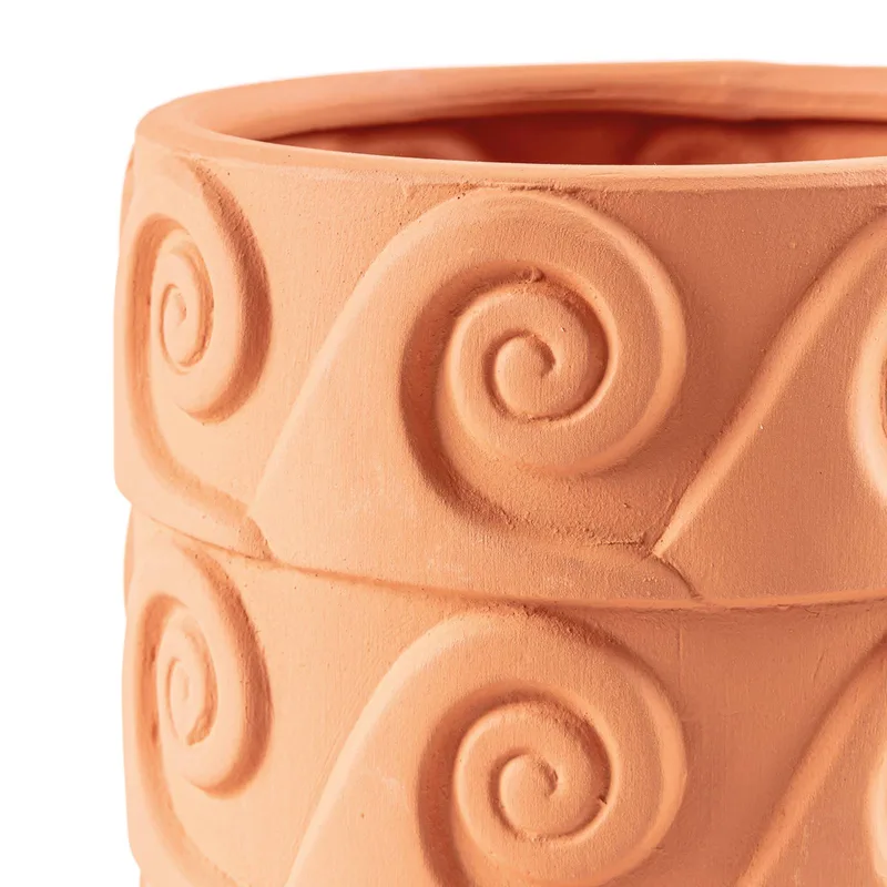 Vaas Magna Graecia Onda, onderzetter by Seletti in Terracotta – product photo