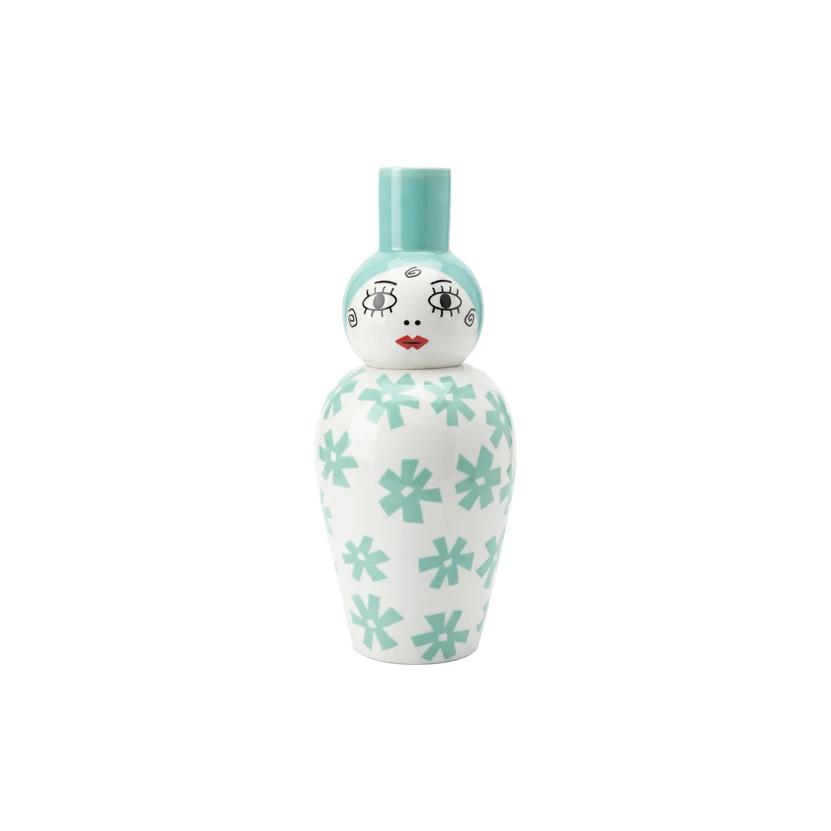 Vase Canopie - Blau - Porzellan - Designer Elena Cutolo de Seletti – photo du produit