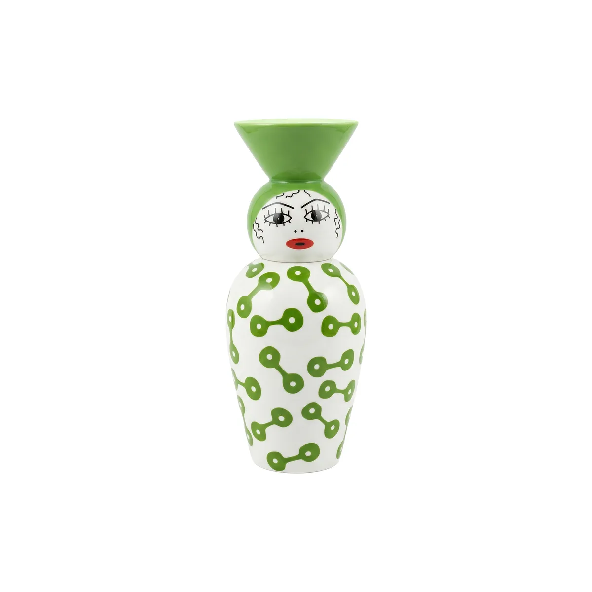 Vase Canopie - Grün - Porzellan - Designer Elena Cutolo de Seletti – photo du produit