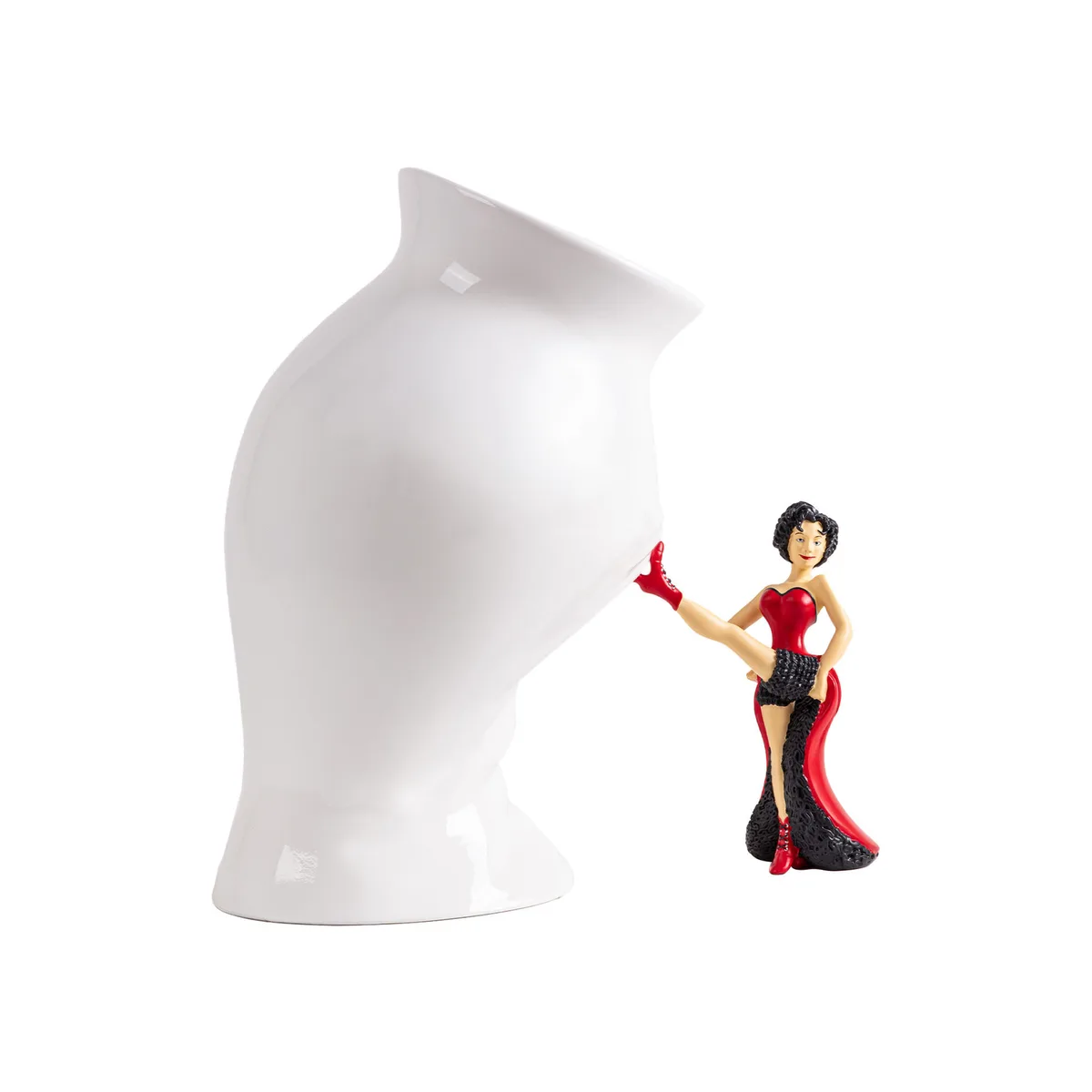 Vase Circus - Weiß - Porzellan - Designer Uto Balmoral de Seletti – photo du produit