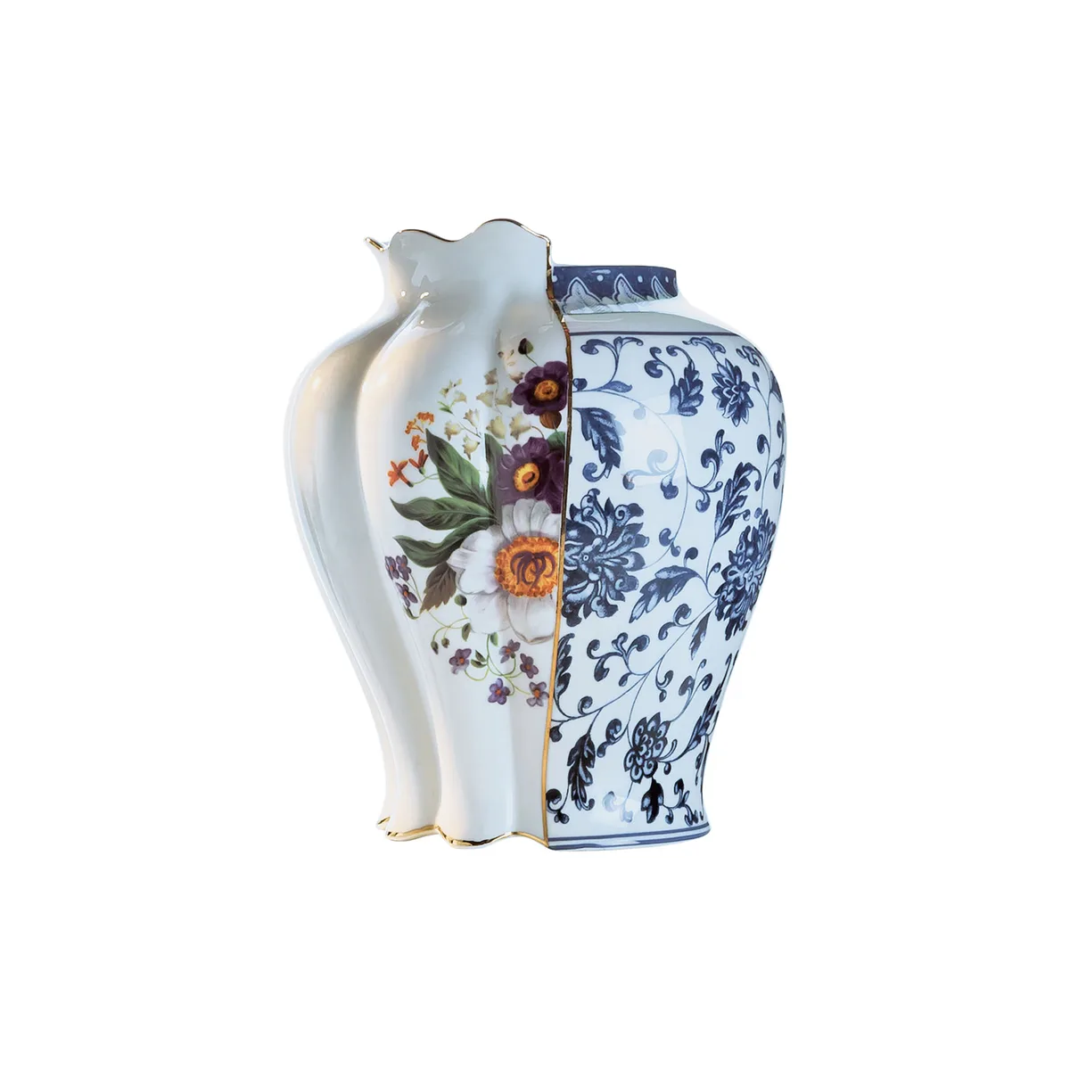 Vase Hybrid - Bunt - Porzellan - Designer Studio CTRLZAK von Seletti – Produktfoto