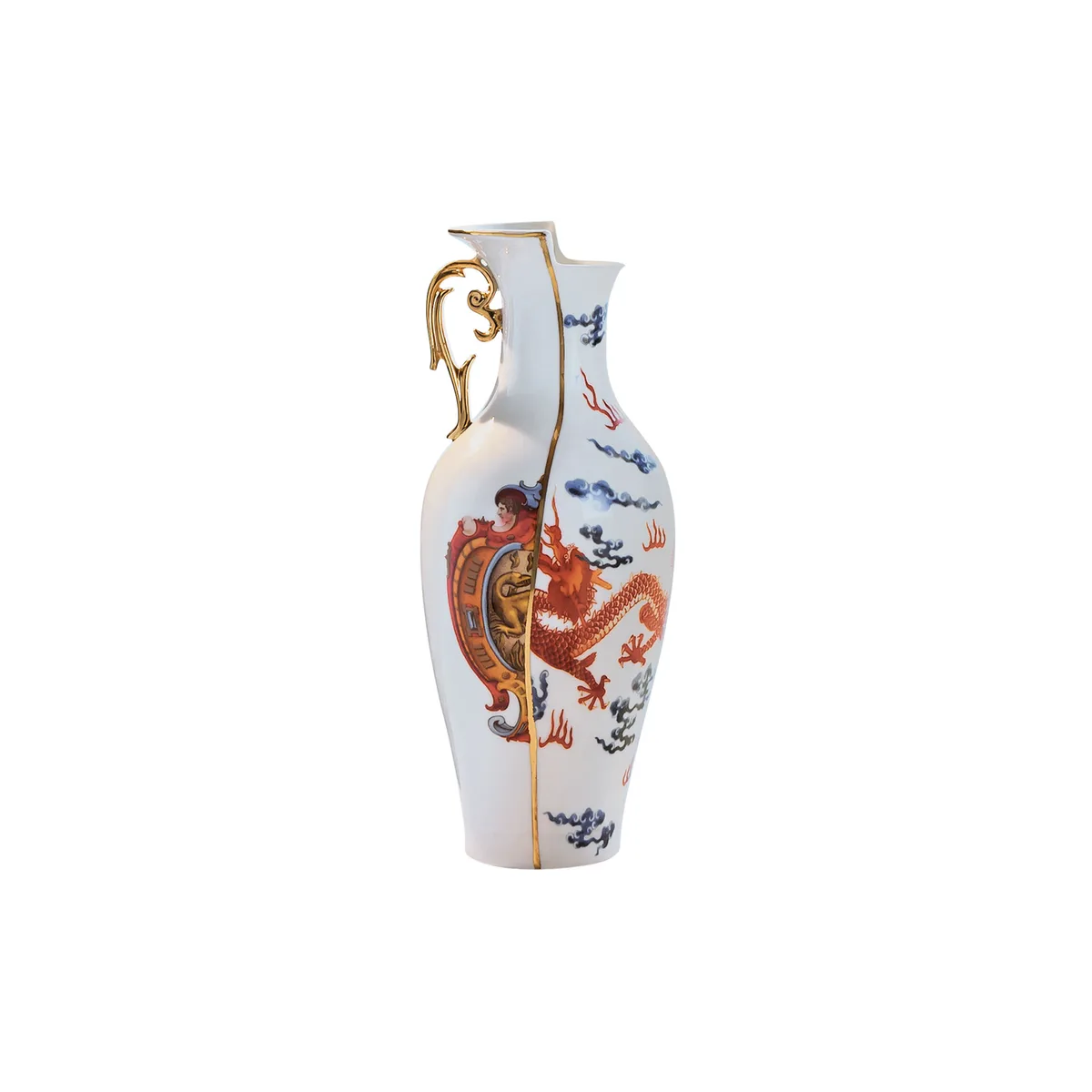 Vase Hybrid - Bunt - Porzellan - Designer Studio CTRLZAK von Seletti – Produktfoto