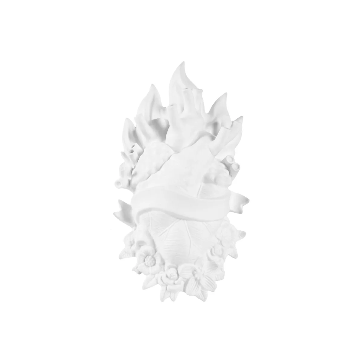 Vase Love in Bloom - Weiß - Porzellan - Designer Marcantonio de Seletti – photo du produit