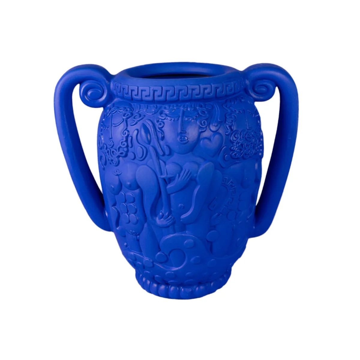 Vase Magna Graecia - Blau - Terrakotta - Designer Antonio Aricò de Seletti – photo du produit