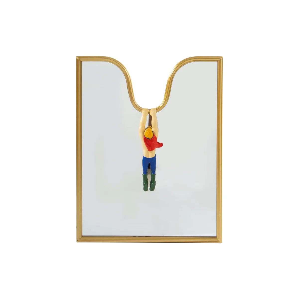 Wandspiegel Circus - Gold - Harz - Designer Uto Balmoral de Seletti – photo du produit