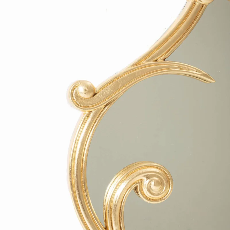 wandspiegel Liberty Woman, breedte 55 cm, glas, hout by Seletti in Goud – product photo