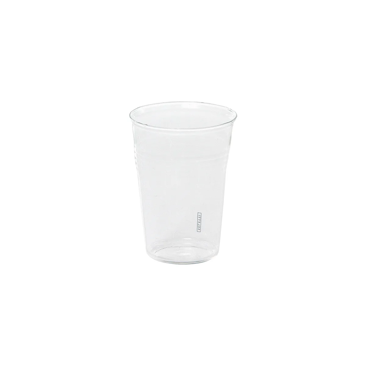 Wasserglas Estetico quotidiano - Transparent - Borosilikatglas - Designer Alessandro Zambelli de Seletti – photo du produit