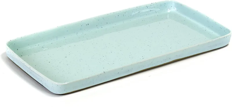 Anita Le Grelle Serveerschaal - 37,3x18 cm by Serax in Light blue – product photo