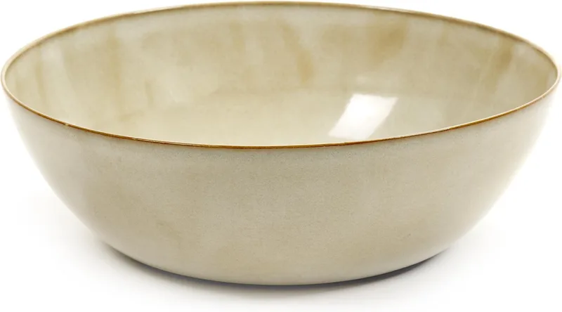 Anita Le Grelle Terres de rêves - Saladeschaal - Misty - 27 Ø by Serax in Grijs – product photo