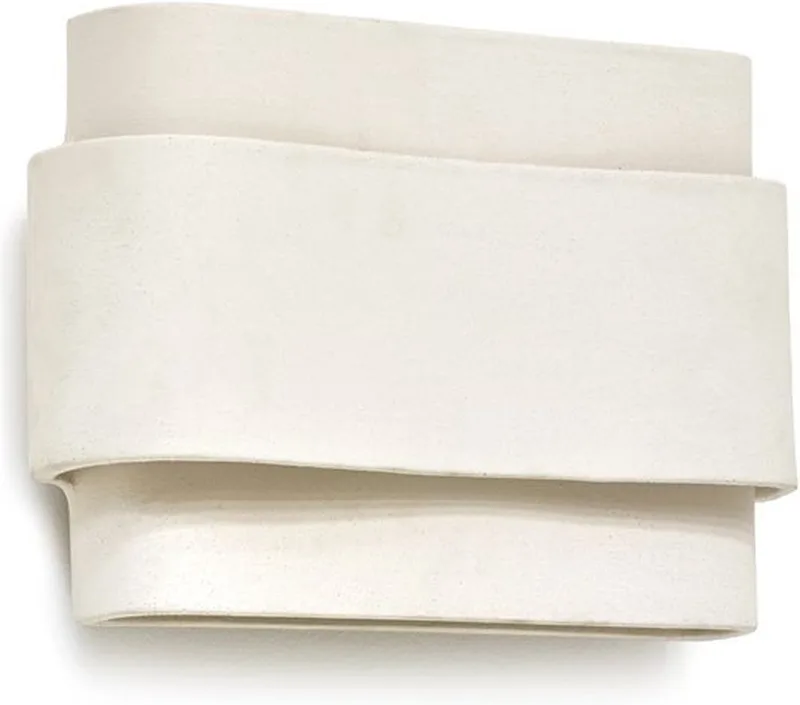 Anita Le Grelle - WANDLAMP L 36 W 11 H 26 CM BEIGE LOUIS 02 by Serax in Zwart – product photo