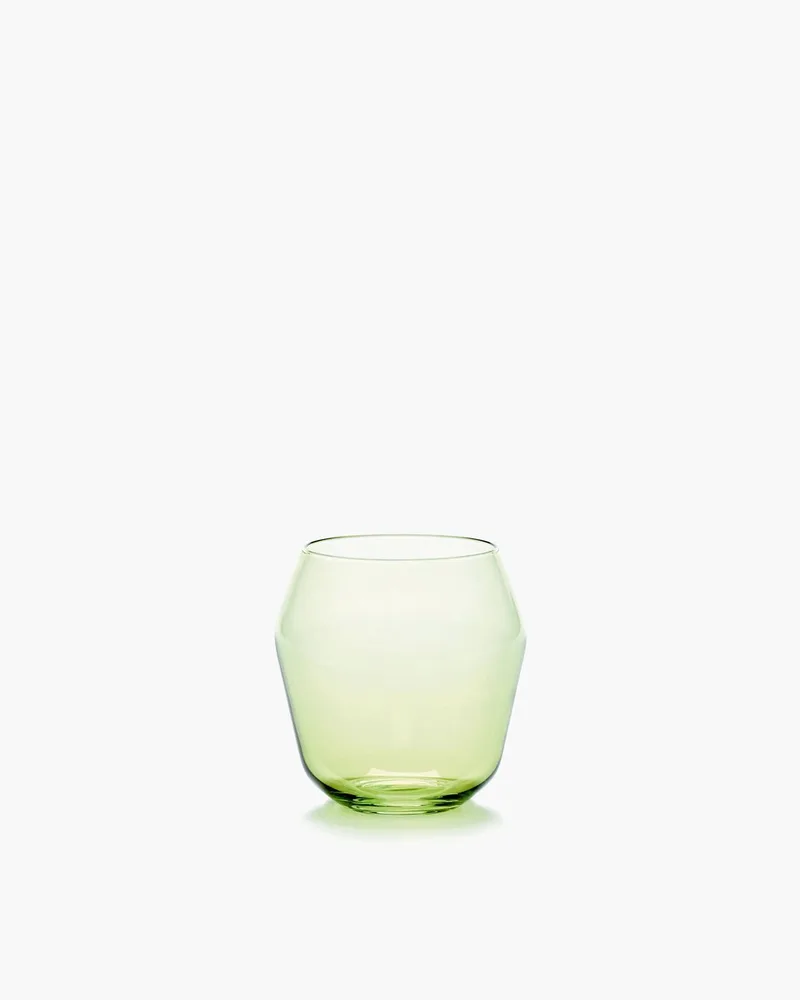 Ann Demeulemeester Billie waterglas 25cl (set van 4) by Serax in Groen – product photo
