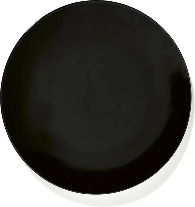 Ann Demeulemeester Dé bord D24cm black by Serax in ZWART – product photo