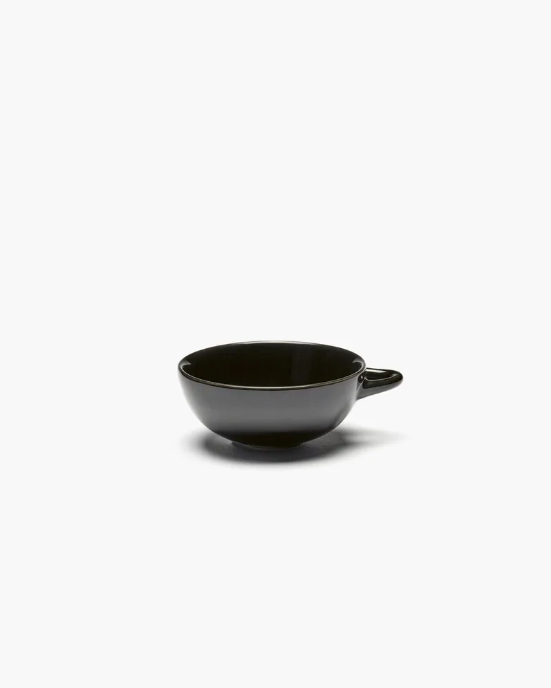 Ann Demeulemeester Dé espressokop 8cl black (set van 2 stuks) by Serax in Zwart – product photo