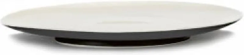 Ann Demeulemeester Ra Bord Black-Off White D 17 cm by Serax in Zwart – product photo