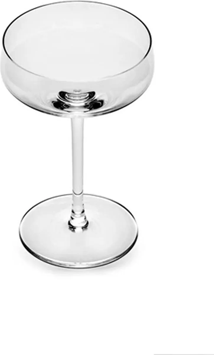 Ann Van Hoey Nido champagnecoupe H15.5cm by Serax in Transparant – product photo